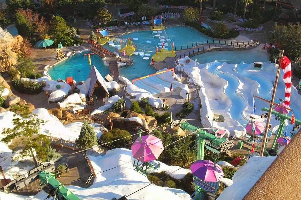 Parque aquático Blizzard Beach da Disney Orlando