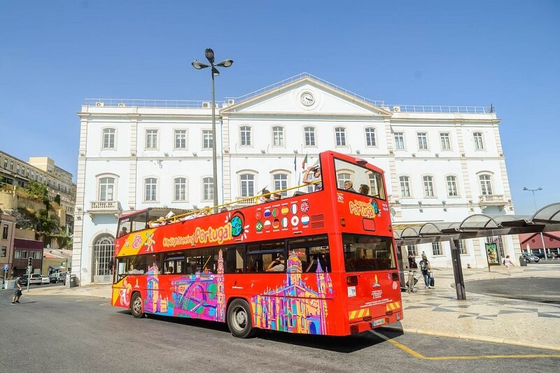 Ônibus hop on hop off em Lisboa
