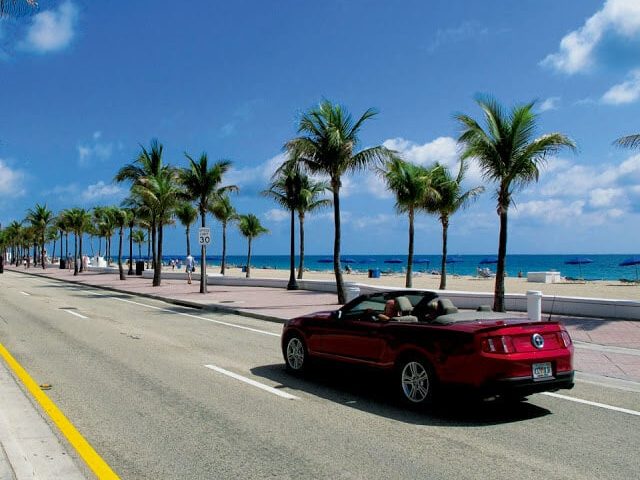 Carro de Orlando para Miami