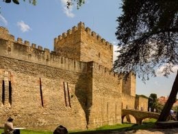 Vista externa do Castelo de São Jorge