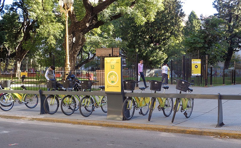 Bicicletas em Buenos Aires