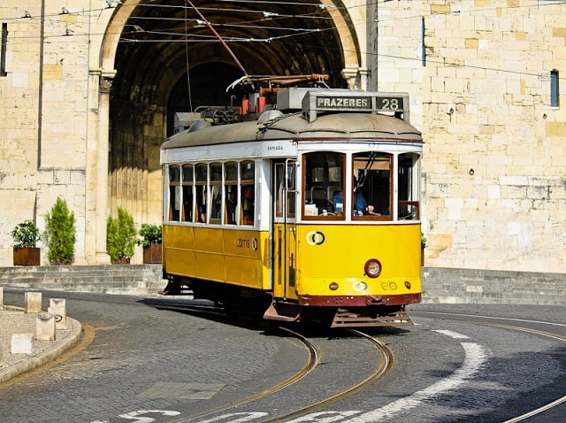 Tour elétrico em Lisboa