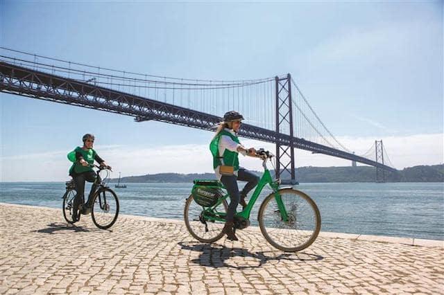 Passeio de bicicleta por Lisboa