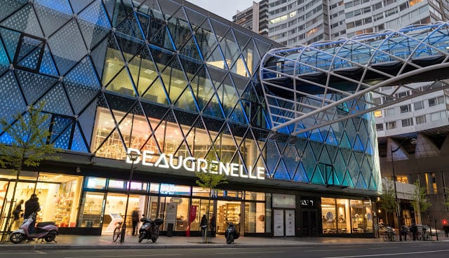 Vista externa do Shopping Beaugrenelle
