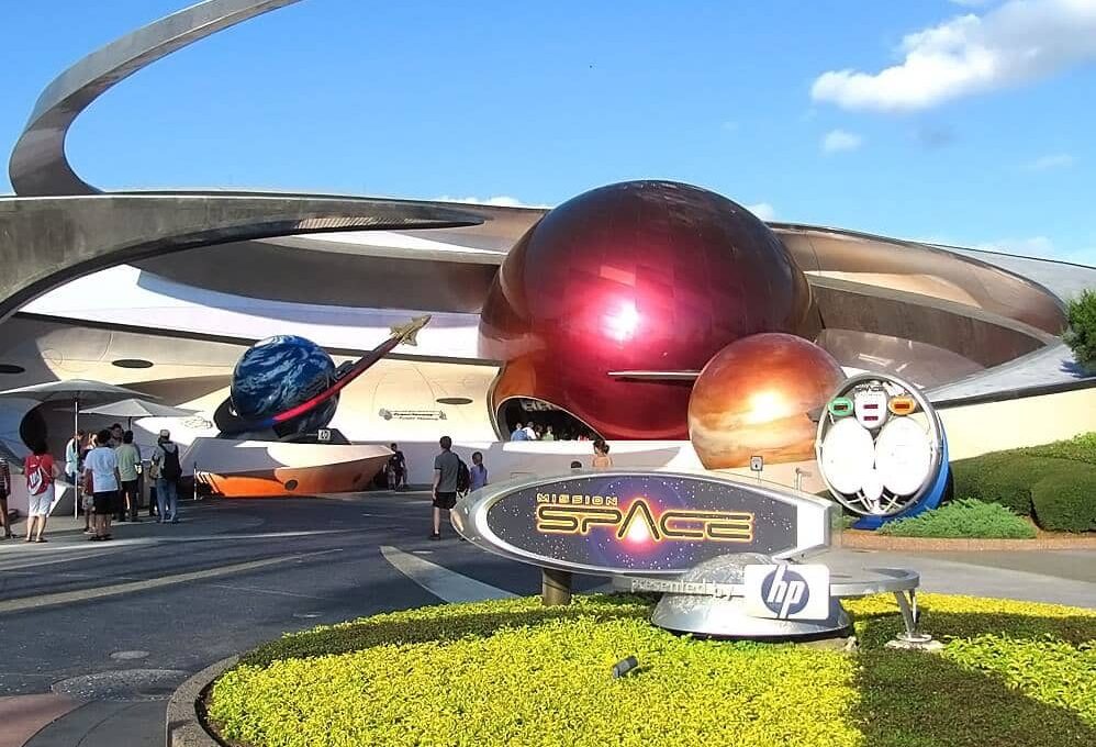 Mission: SPACE no Epcot da Disney Orlando