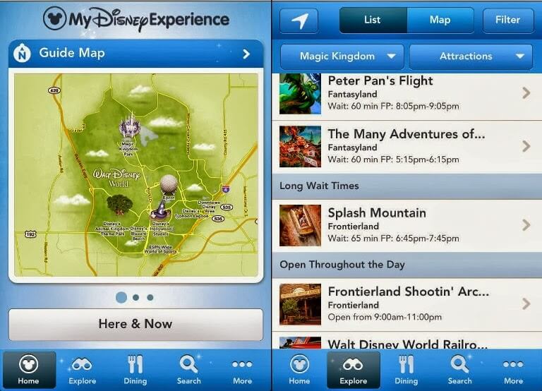 Aplicativo My Disney Experience App de Orlando
