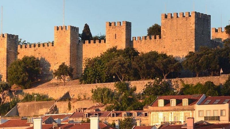 Vista do Castelo ao entardecer