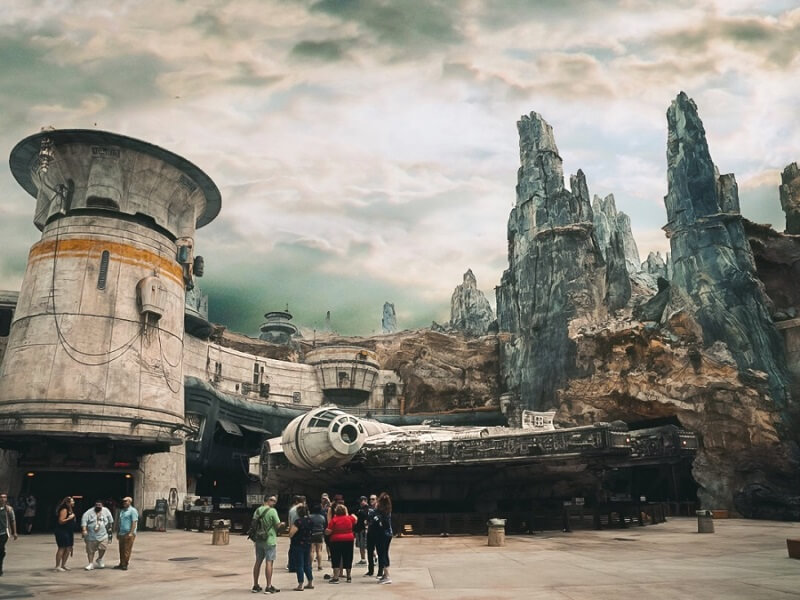 Star Wars: Galaxy's Edge no Hollywood Studios da Disney Orlando