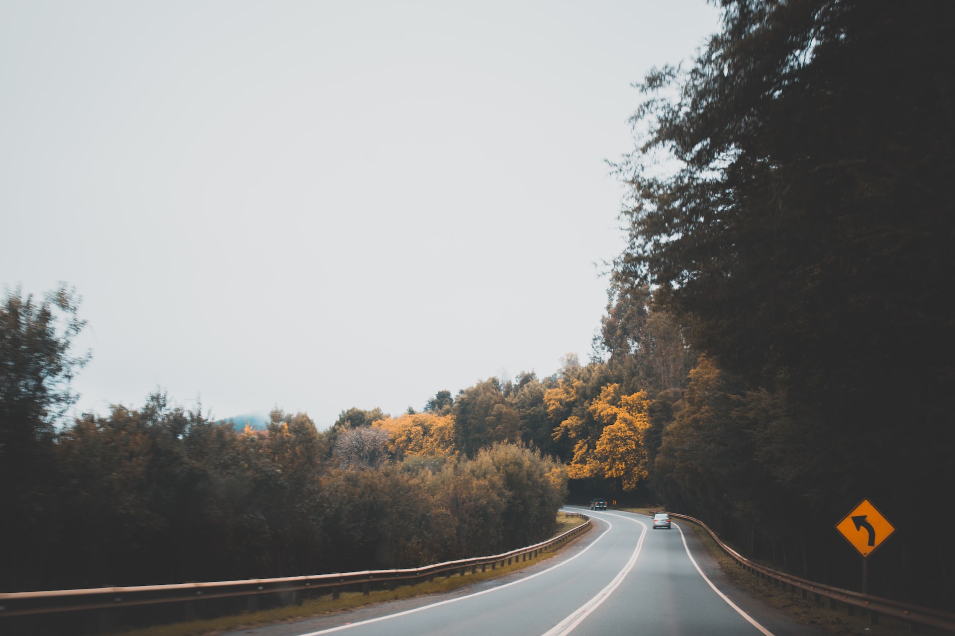 Viagem de carro por Portugal no inverno