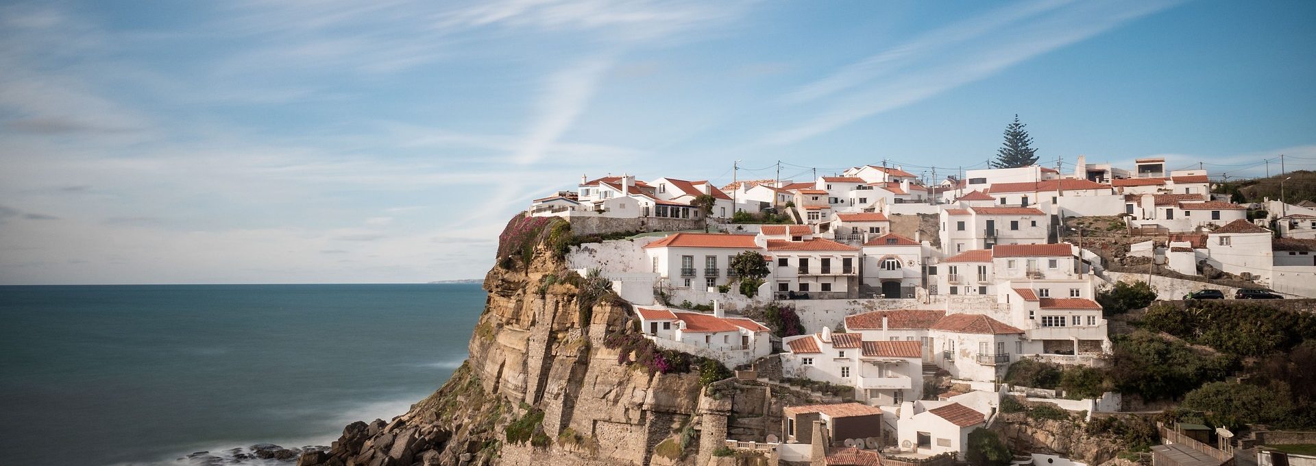 Vista da vila de Sintra em Portugal