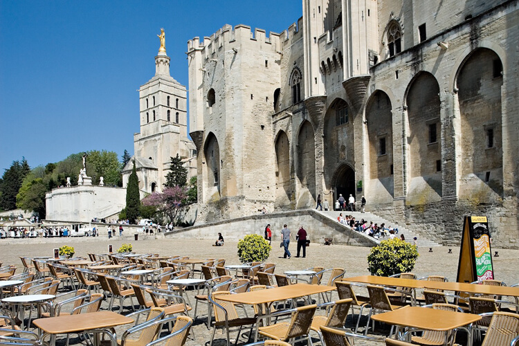 Vista da cidade de Avignon