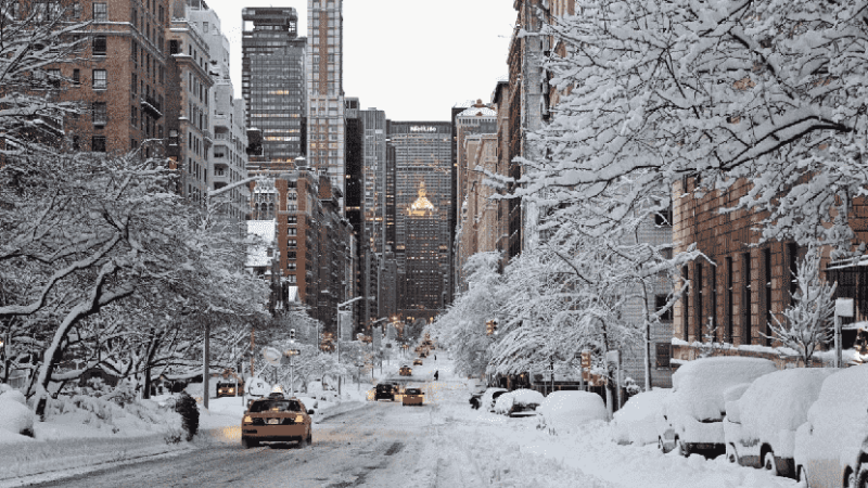 Como é o inverno em Nova York?