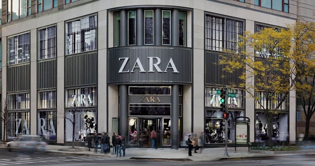 Loja Zara em Paris