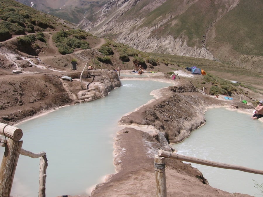 Baños em Cajon del Maipo