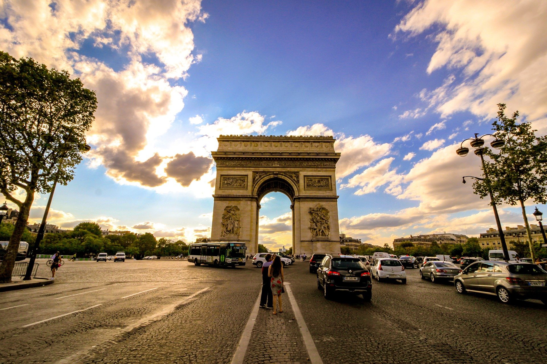 Arco do Triunfo em Paris