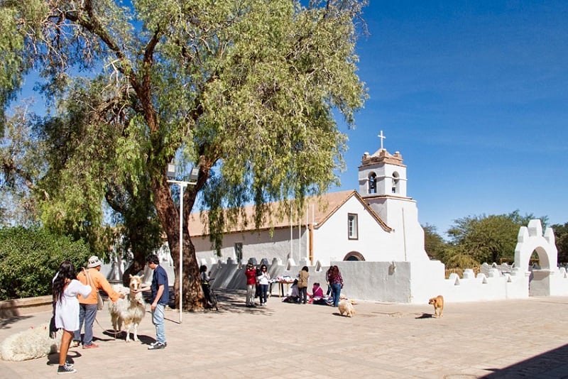 Centro histórico de San Pedro do Atacama