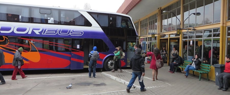 Ônibus de Santiago para Valparaíso