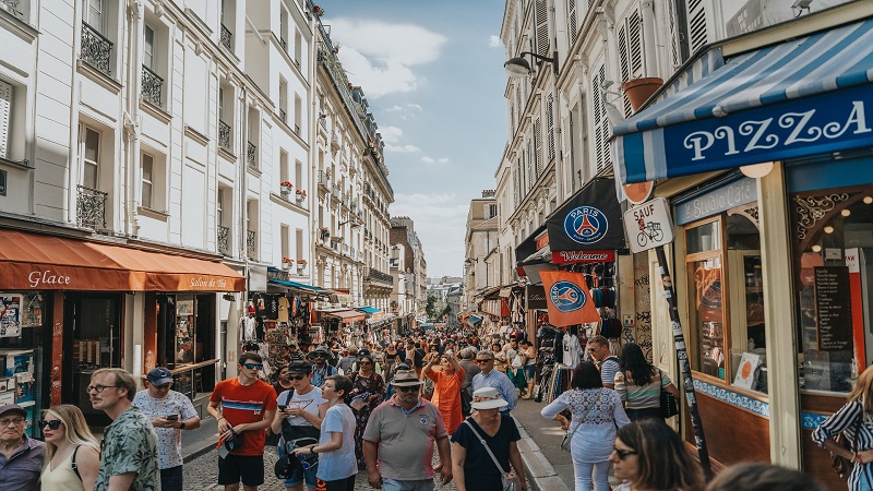 Como andar por Paris