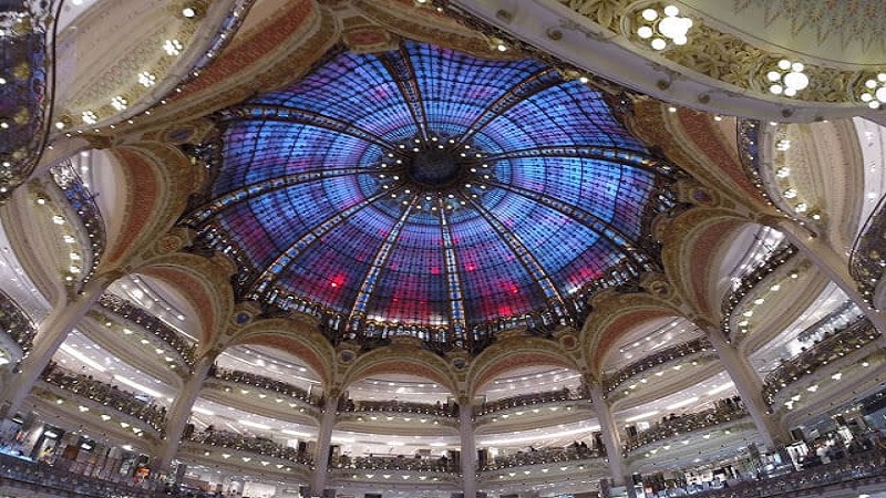 Compras na Galeries Lafayette em Paris