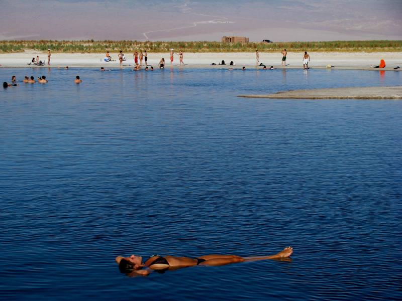 Laguna Cejar em San Pedro Atacama