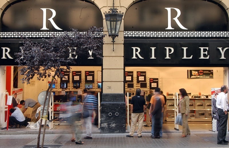 Loja Ripley em Santiago