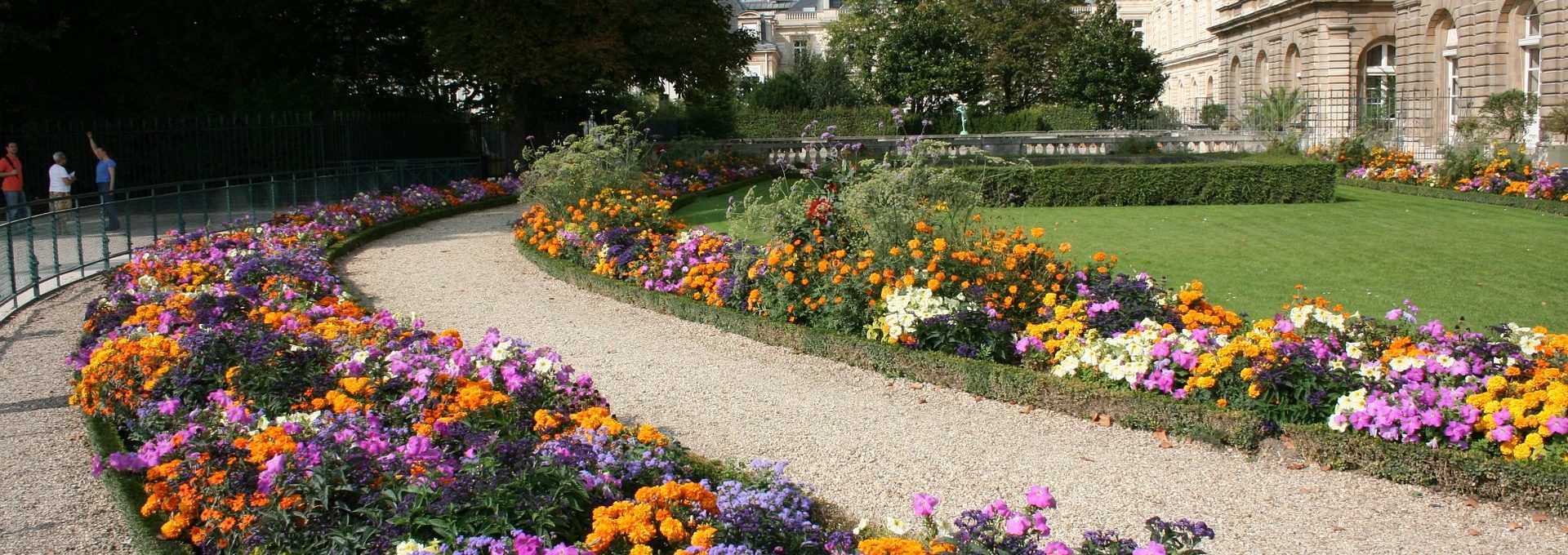 Vista do Jardim de Luxemburgo