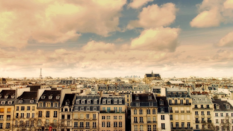 Todos os feriados de Paris: vista da cidade