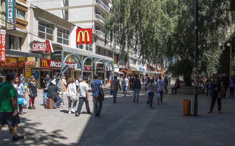 Como se locomover a pé em Bariloche