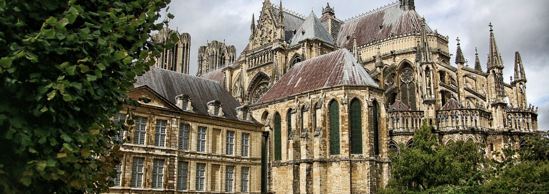 Vista da Catedral de Reims