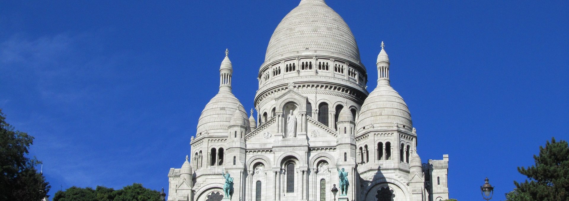 Vista da Basílica Sacré Coeur em Paris