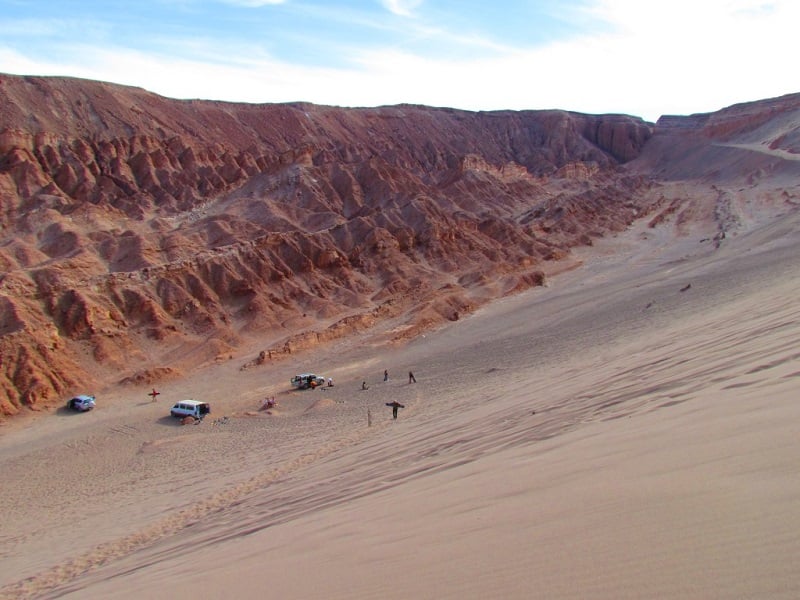 Valle de La Muerte em San Pedro do Atacama