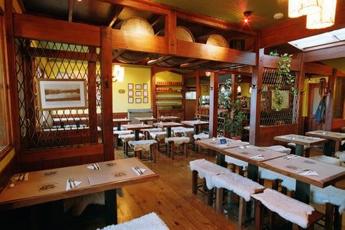 Interior do Restaurante Bodegón Fueguino