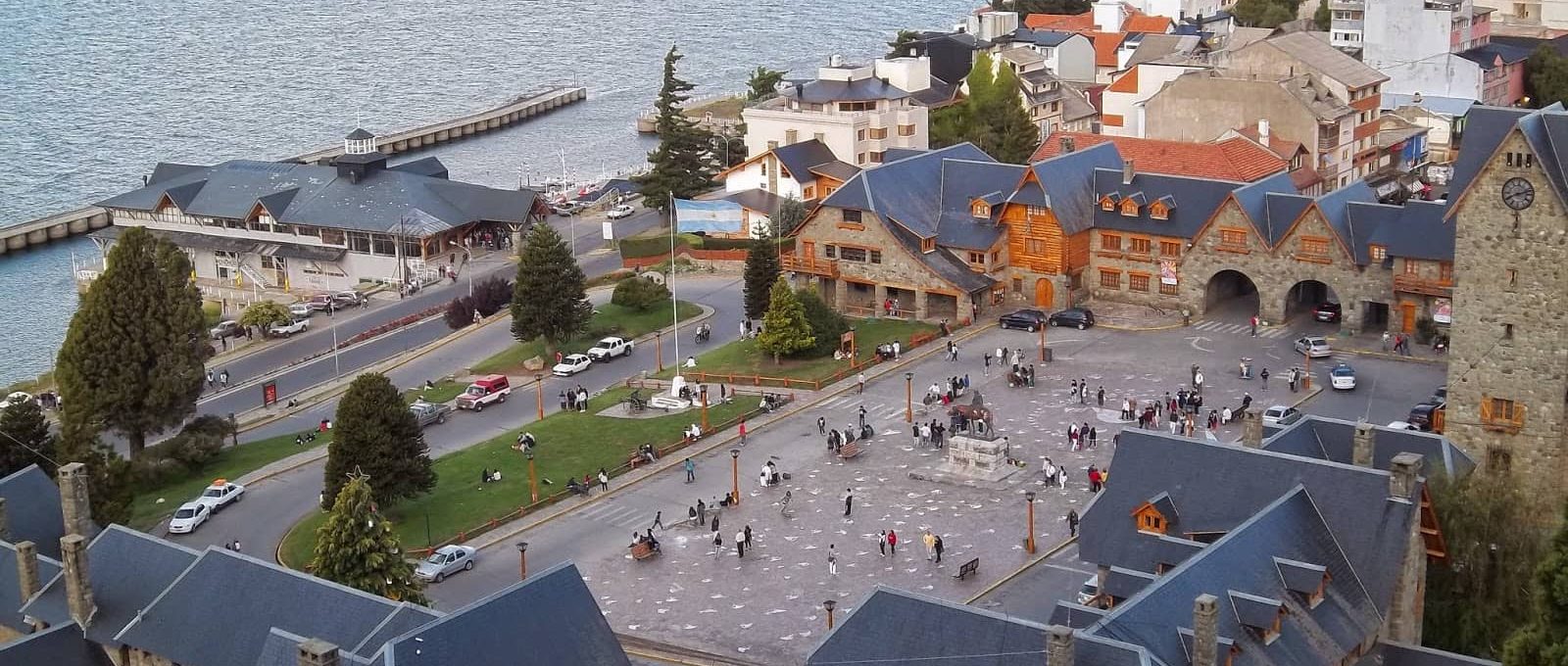 Vista do Centro Cívico em Bariloche