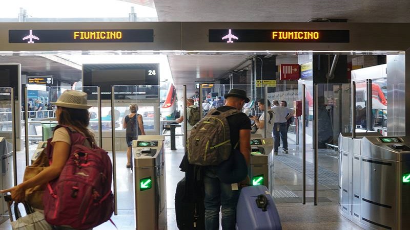 Aeroporto Fiumicino em Roma