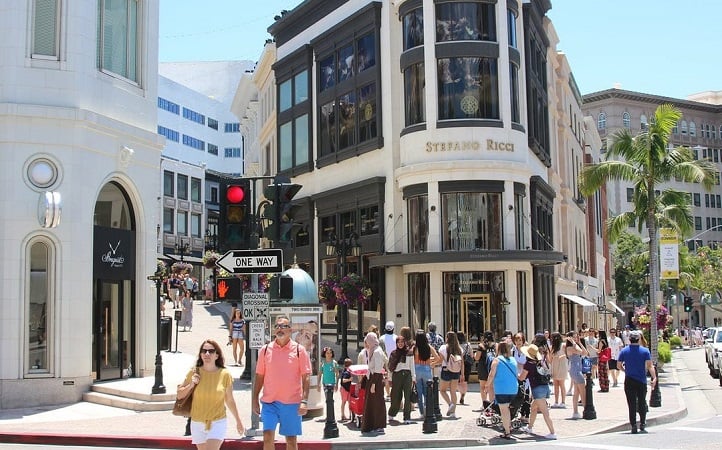 The Grove shopping a céu aberto em Los Angeles