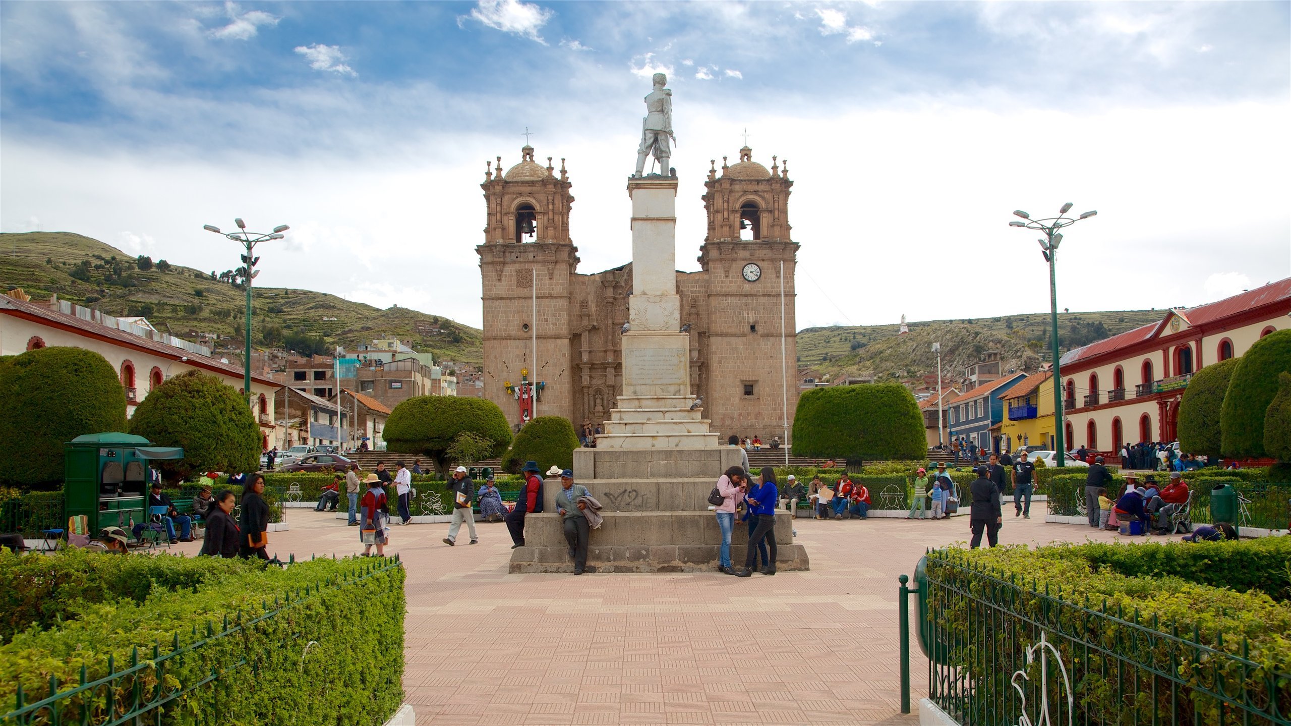 Plaza de Armas em Puno