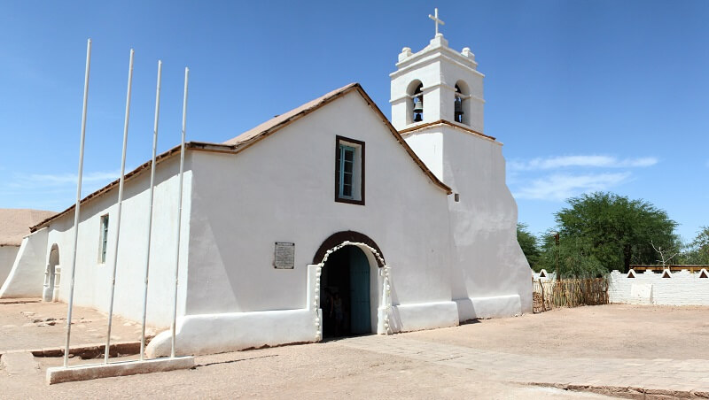 Igreja em San Pedro Atacama