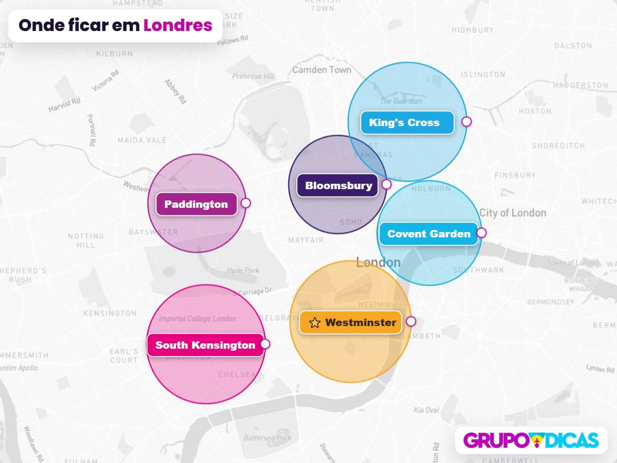Mapa de Londres