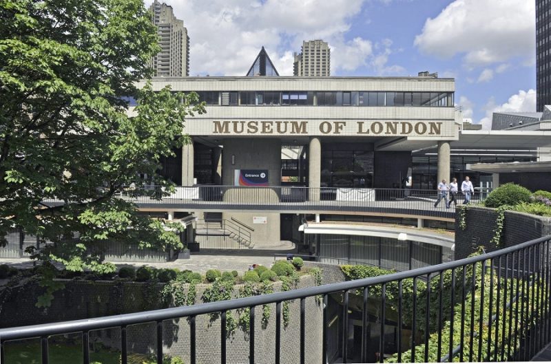 Vista externa do Museu de Londres 