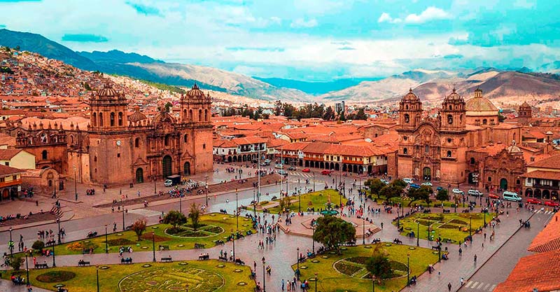 Plaza de Armas e Centro Histórico em Cusco