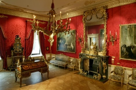 Interior do museu The Wallace Collection em Londres