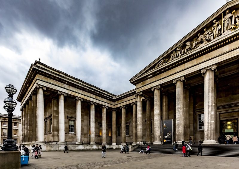 Vista externa do British Museum