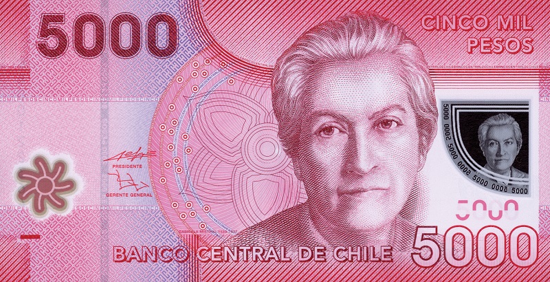 Nota de peso chileno