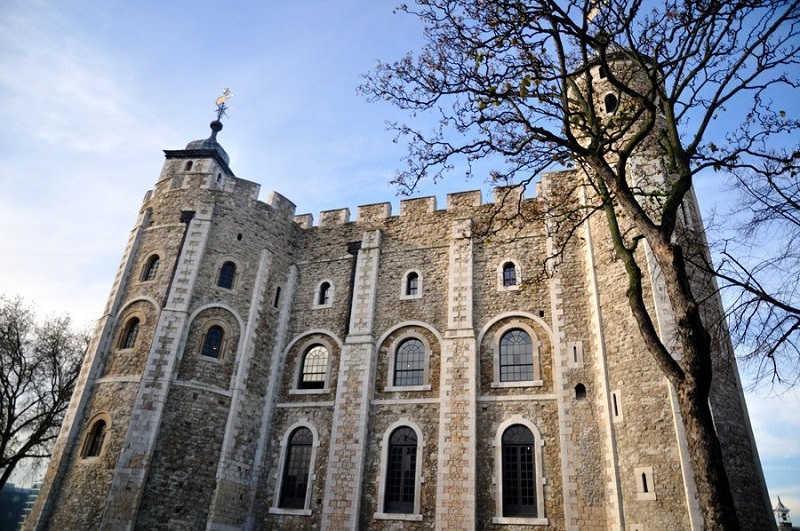 Vista externa da Torre de Londres