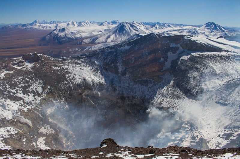 Vulcão em San Pedro Atacama