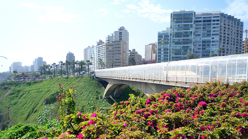 Visita ao Bairro de Miraflores em Lima