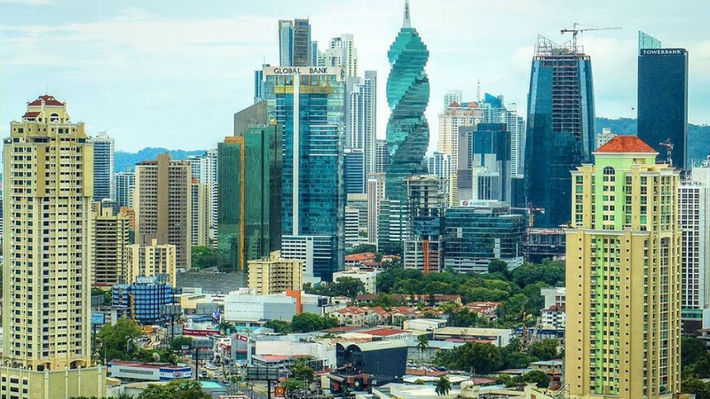 Parte moderna da Cidade do Panamá