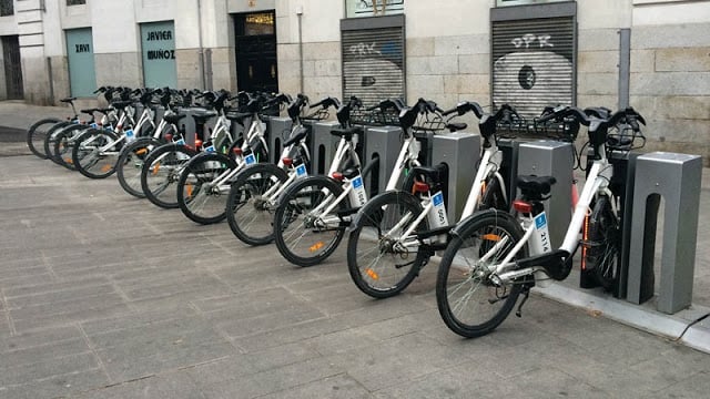 Bicicletas em Madri