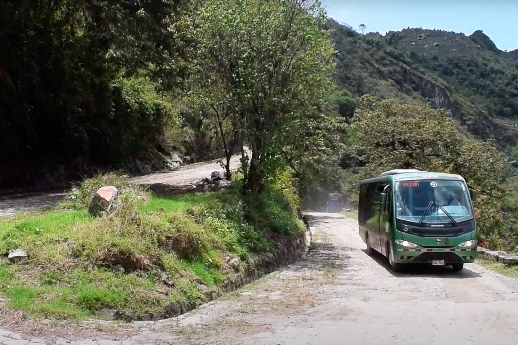ônibus para Machu Picchu
