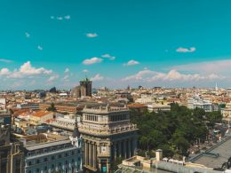 Vista da cidade de Madri